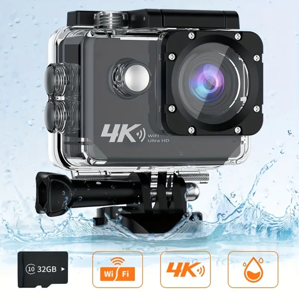 4K30FPS-action camera ultra high definition underwater camera